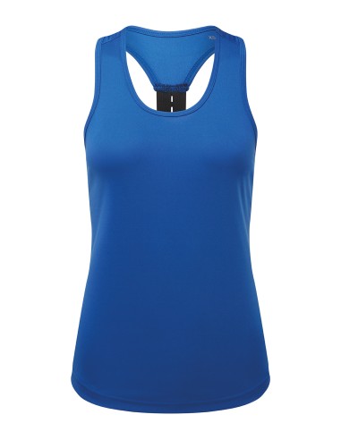 TRI-TR027-Womens Performance Strap Back Vest