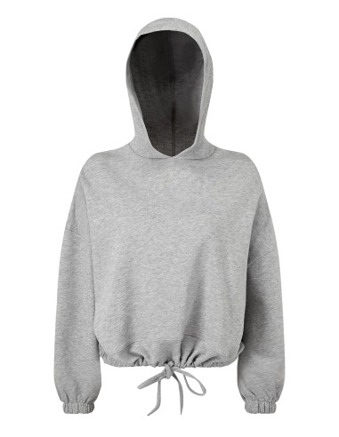TRI-TR085-Womens Cropped Oversize Hoodie
