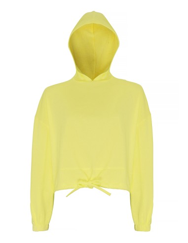 TRI-TR085-Womens Cropped Oversize Hoodie