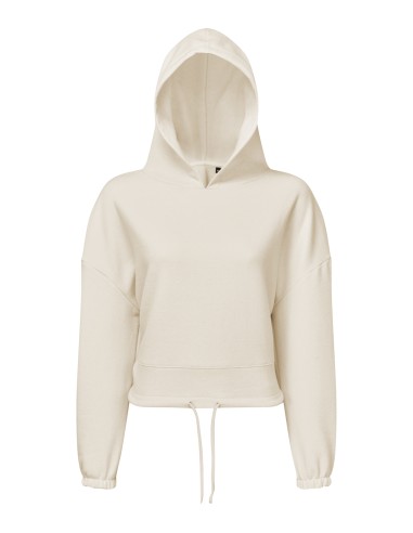 TRI-TR085-Womens Cropped Oversize Hoodie