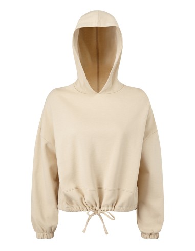 TRI-TR085-Womens Cropped Oversize Hoodie