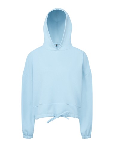 TRI-TR085-Womens Cropped Oversize Hoodie