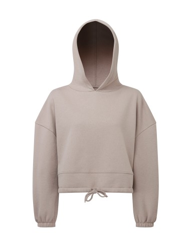 TRI-TR085-Womens Cropped Oversize Hoodie