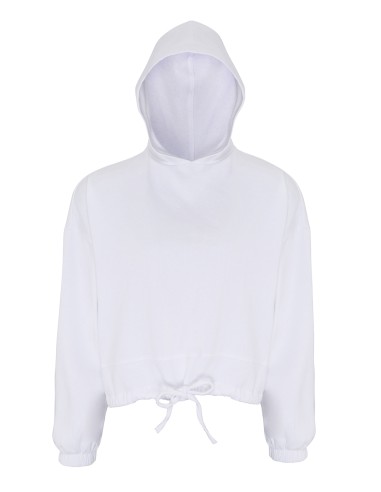 TRI-TR085-Womens Cropped Oversize Hoodie