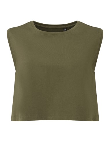 TRI-TR119-Womens TriDri® Organic Crop Tank