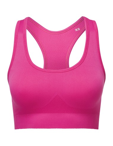 TRI-TR214-Brassière « 3D » femme TriDri®. Sans coutures, multisports, robuste. Couleur unie.
