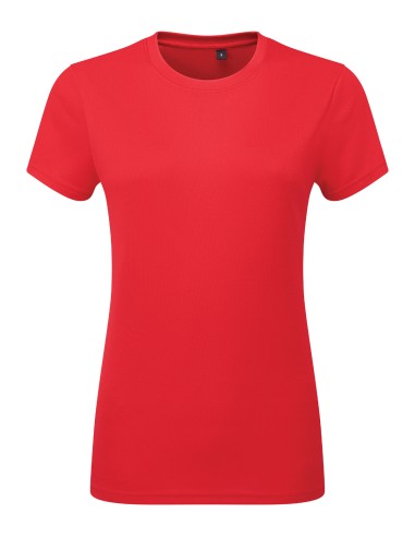 TRI-TR504-Women’s TriDri® Ion-Charge recycled textured tee