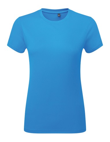 TRI-TR504-Women’s TriDri® Ion-Charge recycled textured tee