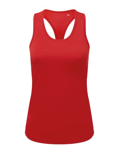 TRI-TR527-Womens Recycled Performance Slim Racer Back Vest