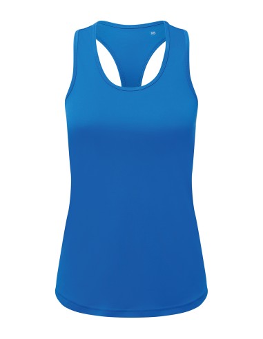 TRI-TR527-Womens Recycled Performance Slim Racer Back Vest