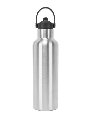TRI-TR700-Vacuum Sports Water Bottle with Flip Up Straw