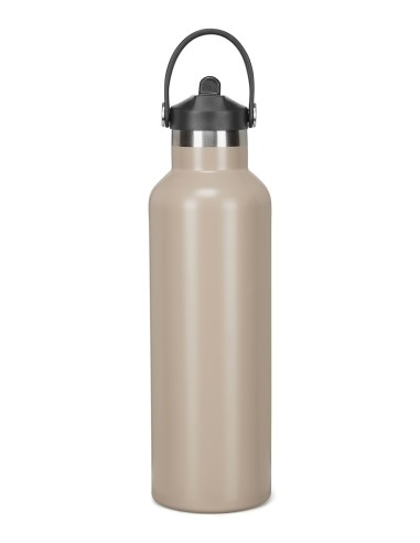 TRI-TR700-Vacuum Sports Water Bottle with Flip Up Straw