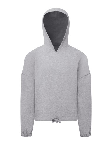 TRI-TR85B-Kids Recycled Cropped Oversize Hoodie