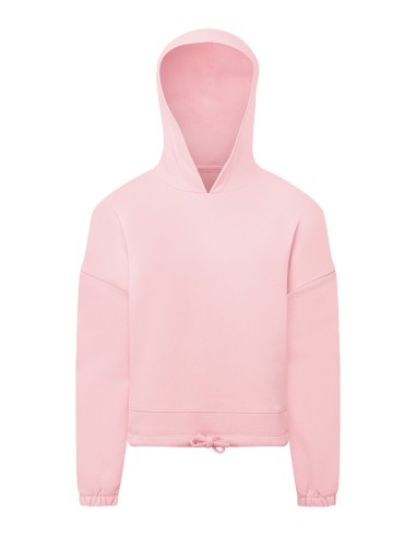 TRI-TR85B-Kids Recycled Cropped Oversize Hoodie