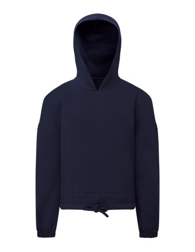 TRI-TR85B-Kids Recycled Cropped Oversize Hoodie