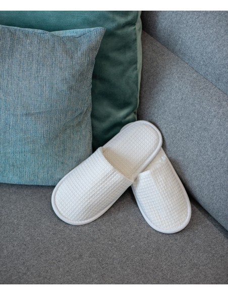 TOW-TC066-Waffle Mule Slippers