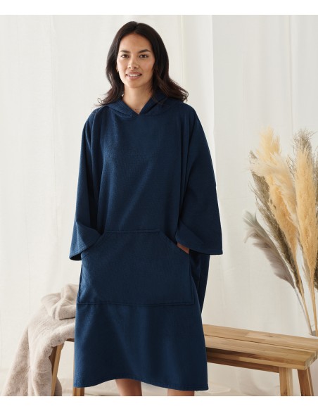 TOW-TC810-Adults Towelling Poncho