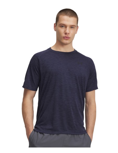 UND-1382796-Haut à manches courtes texturé UA Tech™ pour homme