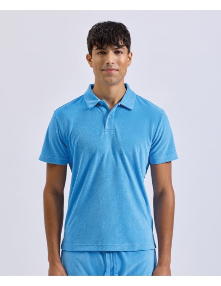 WOM-WB410-Mens Terry Polo