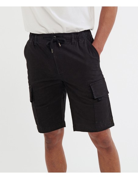 WOM-WB903-Mens Drawstring Cargo Utility Shorts