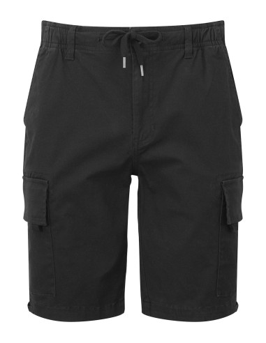 WOM-WB903-Mens Drawstring Cargo Utility Shorts