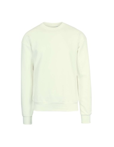 VES-IT835T-365 - DIAGONAL FRENCH TERRY CREWNECK SWEATSHIRT