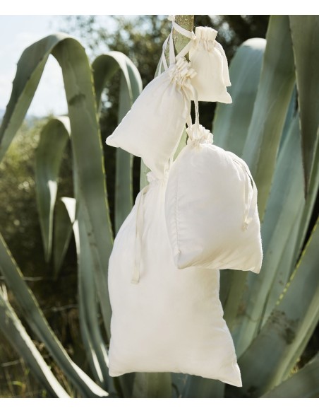 WES-W118-Organic Cotton Draw Cord Bag