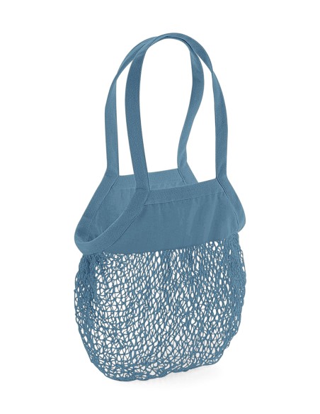WES-W150-Organic Cotton Mesh Grocery Bag