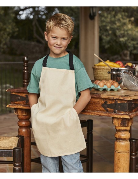 WES-W362-Fairtrade Cotton Junior Craft Apron