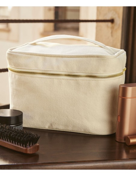 WES-W558-Canvas Vanity Case