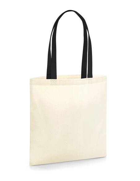 WES-W801C-EarthAware® Organic Bag for Life - Contrast Handles
