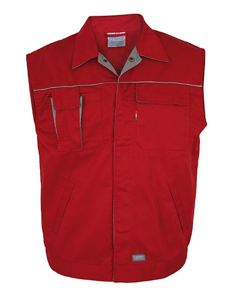 C-CC700-Contrast Work Vest