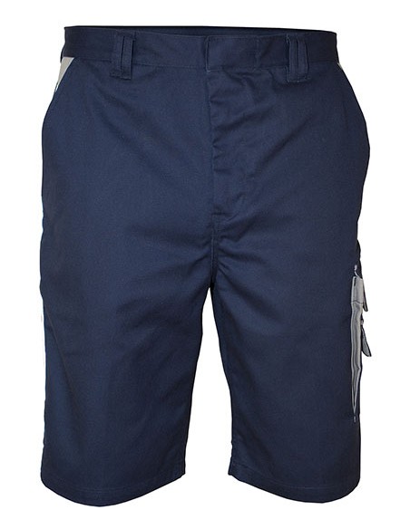 C-CC709S-Contrast Work Shorts