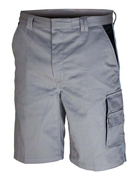 C-CC709S-Contrast Work Shorts
