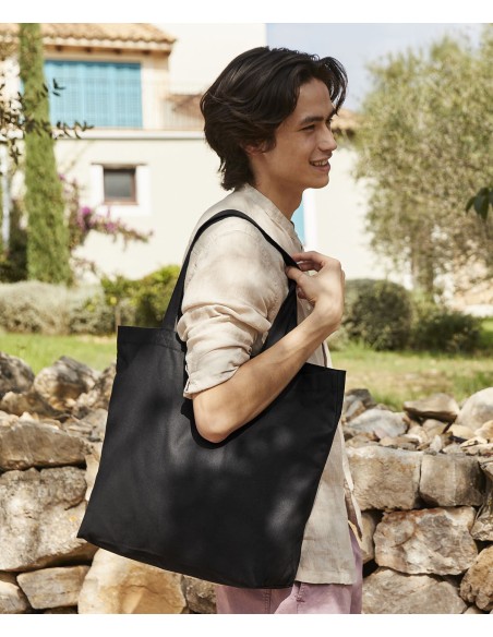 WES-W925-Recycled Cotton Maxi Bag
