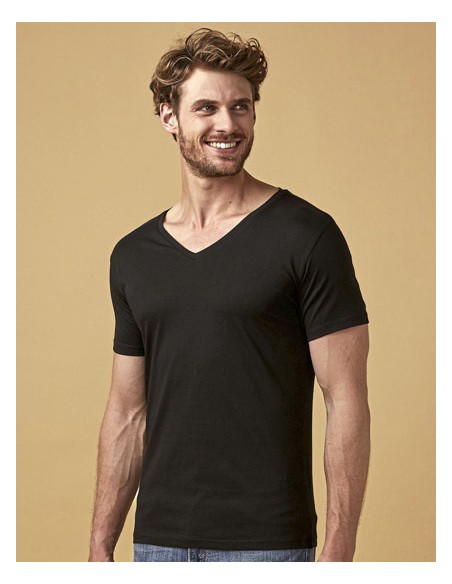 XOB-1425-Mens V-Neck T-Shirt
