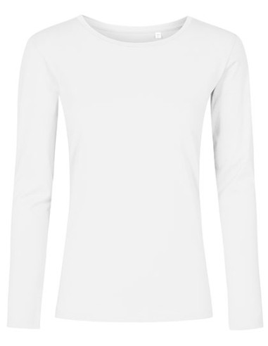 XOB-1565-Womens Roundneck T-Shirt Long Sleeve