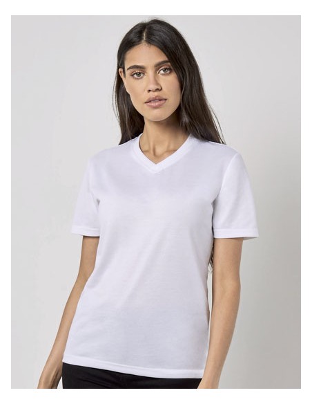 XPR-XP522-Womens Subli Plus® V-Neck T-Shirt