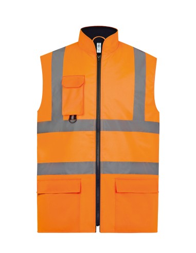 YOK-HV005-Hi-Vis Two-Tone Bodywarmer