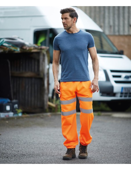 YOK-HV016T-Hi-Vis Jogging Bottoms