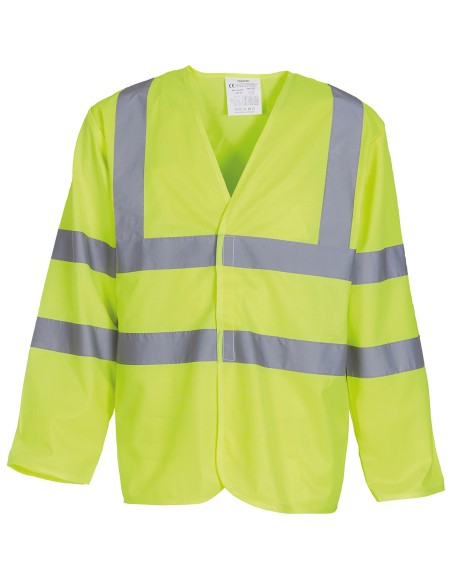 YOK-HVJ200-Gilet haute visibilité manches longues (HVJ200)