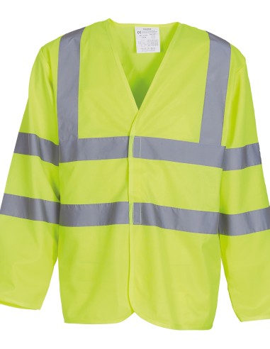YOK-HVJ200-Gilet haute visibilité manches longues (HVJ200)