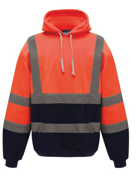 YOK-HVK05-Hi-Vis Pull-Over Hoodie