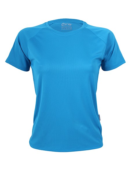 C-CSL01-Ladies Rainbow Tech Tee
