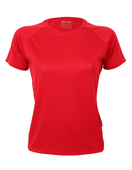 C-CSL01-Ladies Rainbow Tech Tee