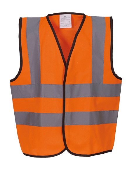 YOK-HVW100CH-Gilet 2 betb de haute visibilité Enfant (HVW100CH)