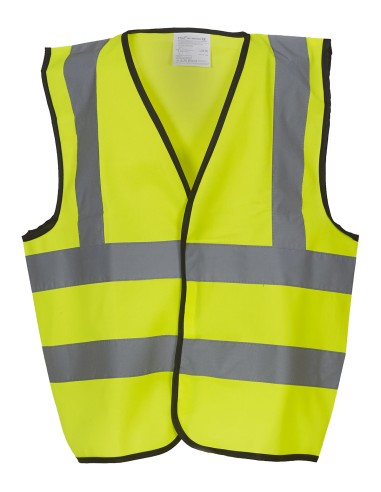 YOK-HVW100CH-Gilet 2 betb de haute visibilité Enfant (HVW100CH)