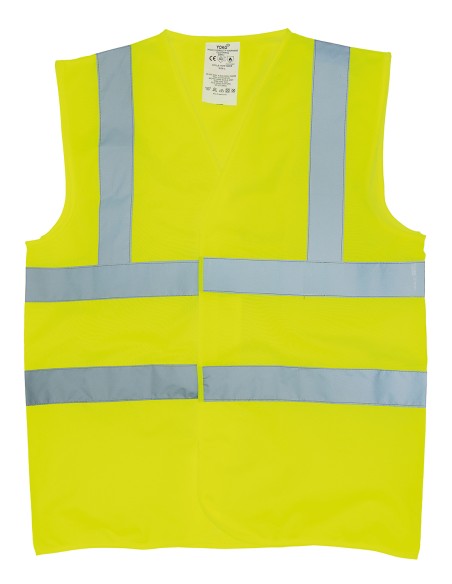 YOK-HVW100FR-Gilet haute visibilité ignifuge sans manche