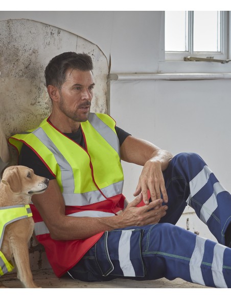YOK-HVW122-Gilet bicolore haute visibilité (HVW122)