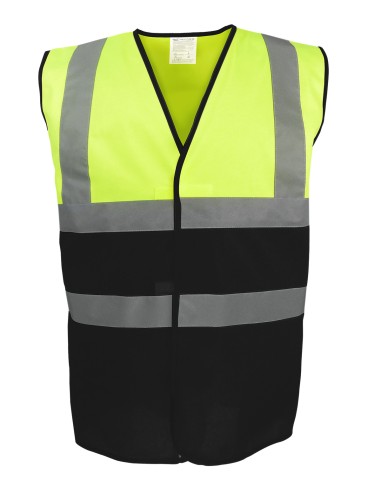 YOK-HVW122-Gilet bicolore haute visibilité (HVW122)